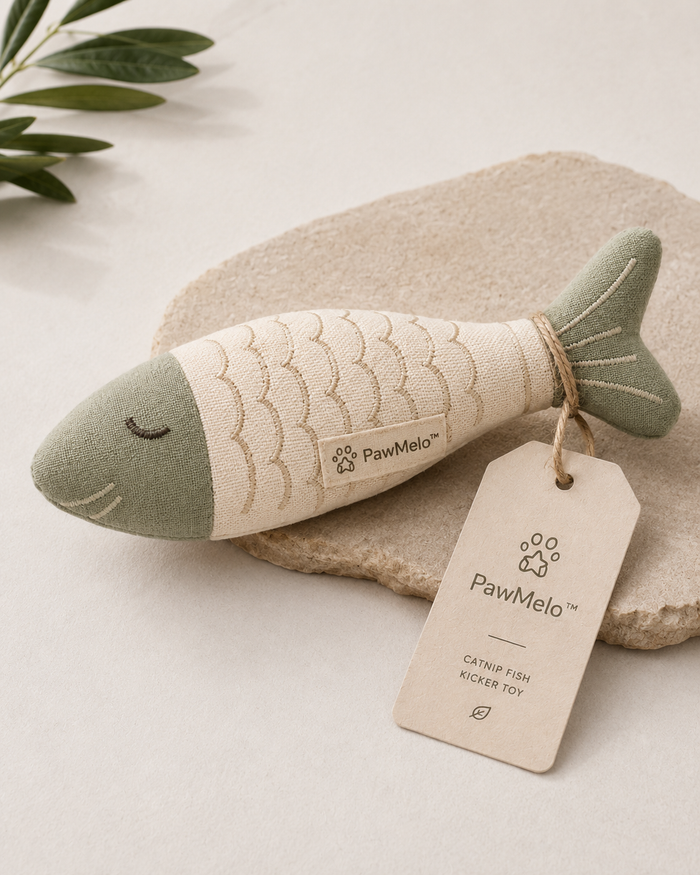 PawMelo™ Catnip Fish Kicker Toy