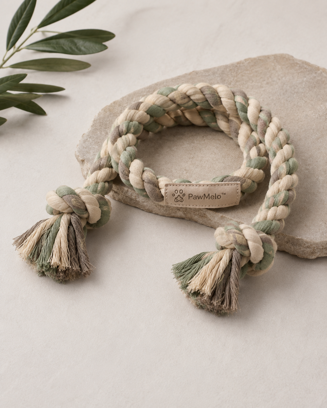 PawMelo™ Braided Cotton Rope Tug Toy